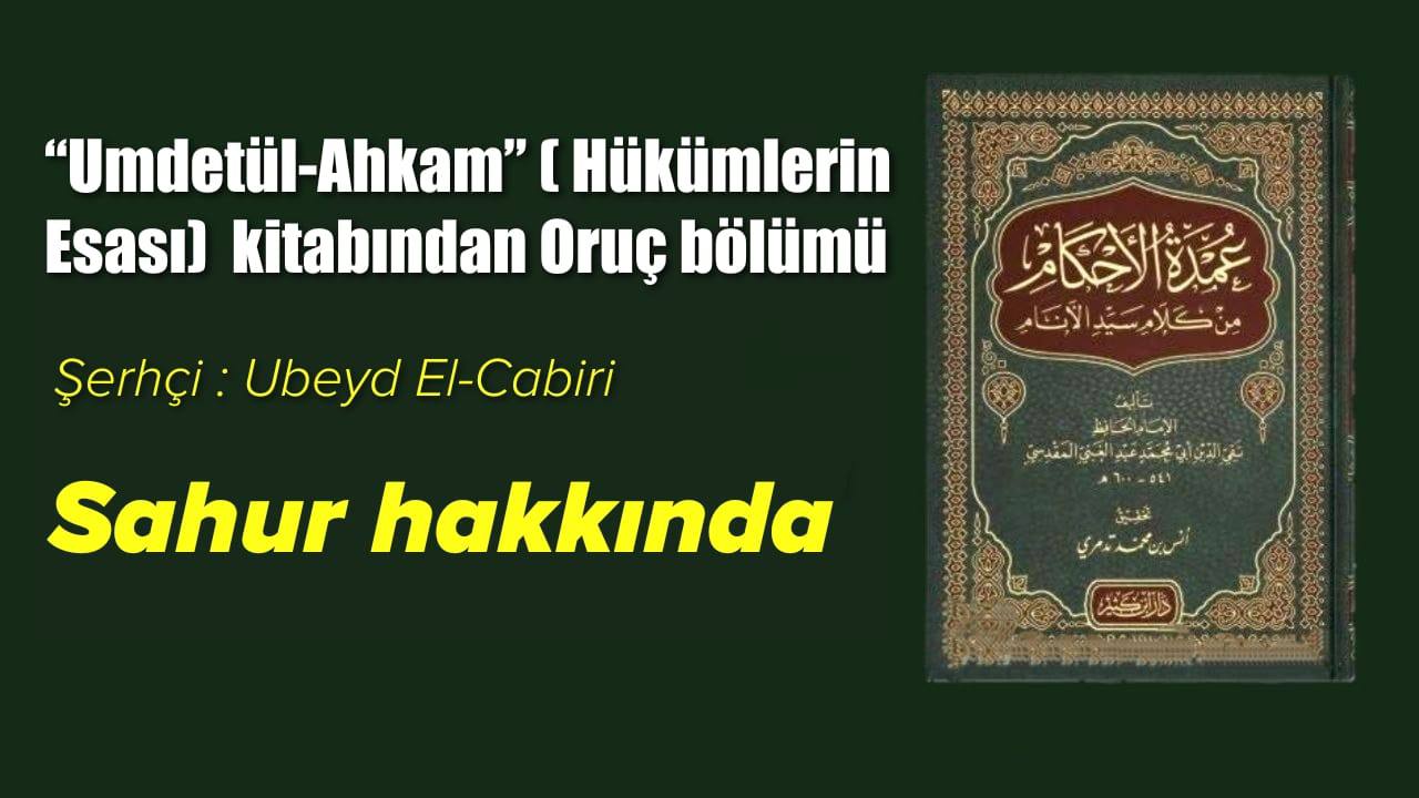 Sahur hakkında