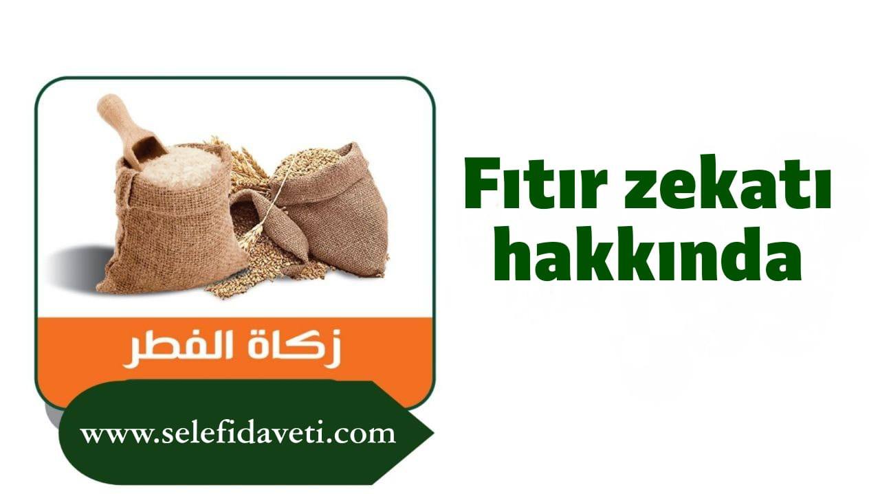 Fıtır zekatı